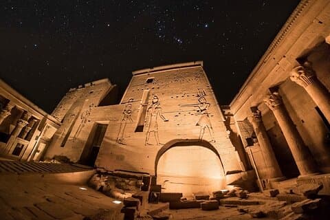 Philae Temple Night Experience (Sound and Light show).