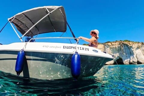 Eldoris privat båtuthyrning i Milos