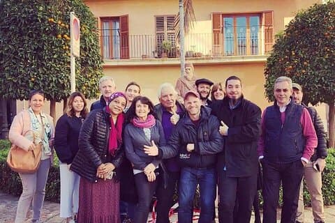 Tour a piedi privato di 2 ore attraverso il quartiere ebraico di Palma