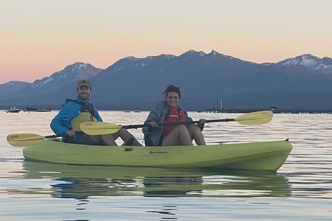 Alquiler de kayak en tándem de 3 horas en Tahoe City (2 personas)