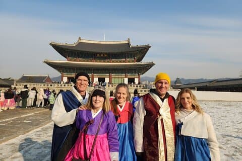 Full Day - Tour della città di Seoul e tour gastronomico (inclusi pranzo e cena)