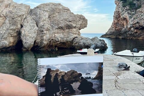 Private Game of Thrones und Geschichte Tour + Iron Throne Foto