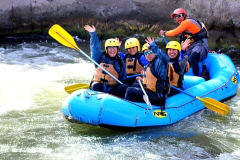 Rafting sur la rivière Chili - Arequipa
