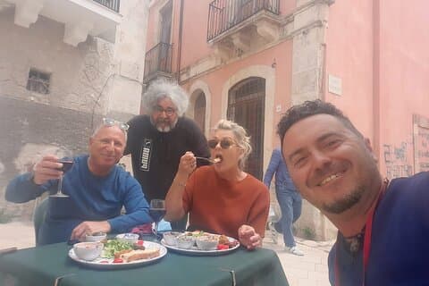 Street food-tur og 1 times Tuk-tuk-tur i Syracuse og Ortigia