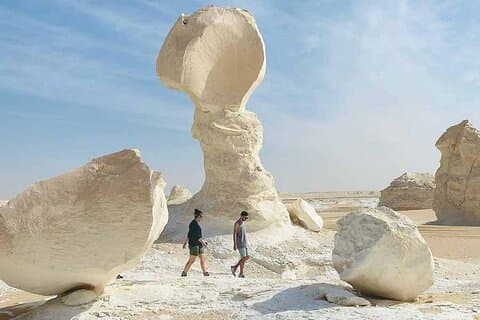 Aventura noturna no Safari em Bahariya e no Deserto Branco