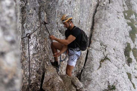 Via Ferrata sæt-udstyr leje