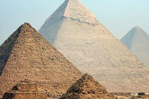 Giza Pyramids, Sphinx, Sakkara and Memphis with Lunch & Camels