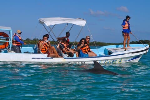 Esperienza in barca a Sian Ka'an dalla Riviera Maya a Tulum