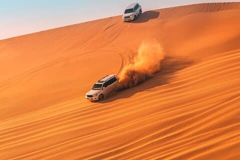 Thrilling Desert Safari Adventure and Sandboarding in Qatar