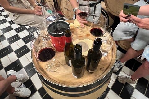 Vinos biodinámicos privados con almuerzo en Chianti Classico