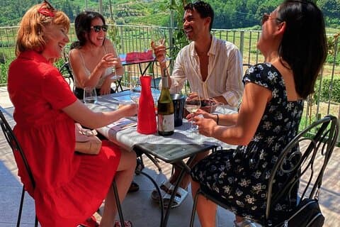 Valle del Sole Provsmakning av 3 viner och EVO-olja