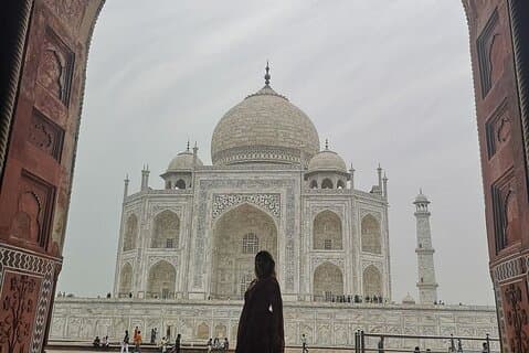 Delhi: visite privée d'une journée de Tajmahal et shopping à Agra