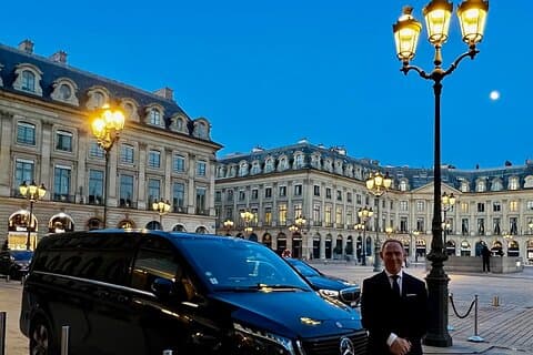 Privat överföring med lyxiga Mercedes från PARIS till ==> REIMS med Cab-Bel-Air