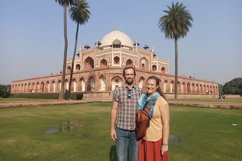 Tour privato di un'intera giornata alla vecchia e nuova Delhi con giro in tuktuk