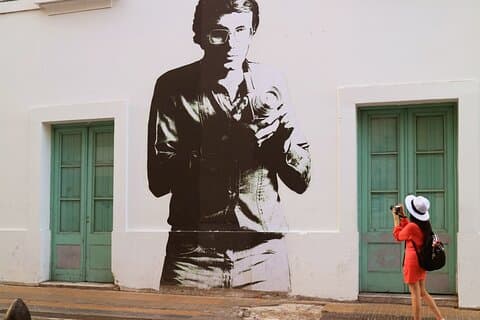 Visite de l'art urbain et du vin à Buenos Aires