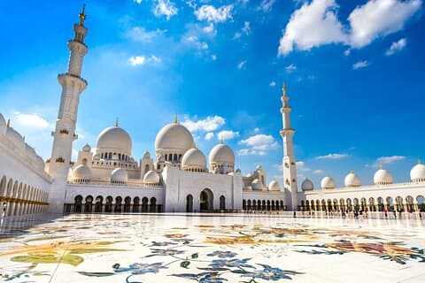 Tour privato: tour della Grande Moschea dello Sceicco Zayed da Dubai