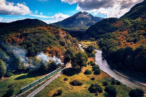 Halve dag in het nationale park Tierra del Fuego met trein
