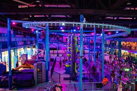 Sessie van 3 uur in Williamsburg's Adventure Park Area 53