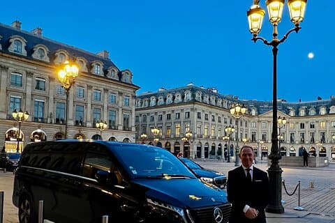 Trasferimento in Mercedes di lusso da PARIGI a => GENEVE o LAUSANNE con Cab-Bel-Air