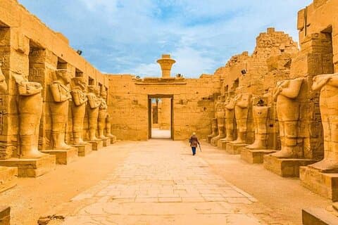 Tour van een halve dag om de Tempel van Luxor en de Karnak-tempel te bezoeken