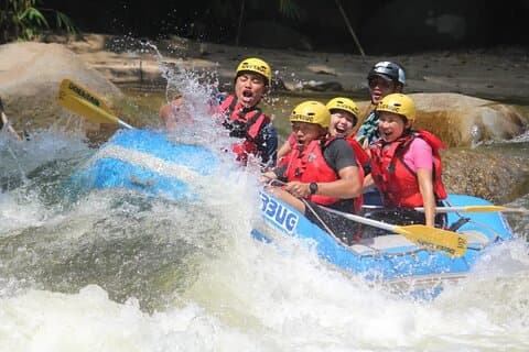 KAMPAR River White Water Rafting fra Kuala Lumpur med frokost