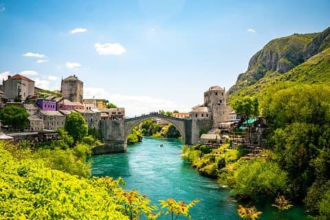 Visite de Mostar-et-Herzégovine avec cascade de Kravica au départ de Split et Trogir