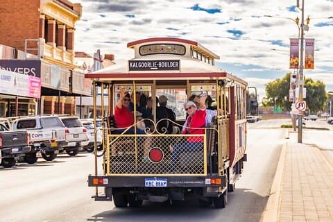 Kalgoorlie Heritage Tram City Hoogtepunten Tour