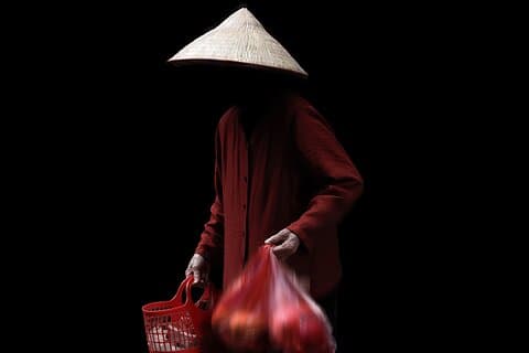 Hanoi Street Photography com um profissional – Telefone e câmera