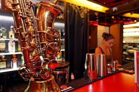 Prag Reduta Jazz Club med koncertbillet