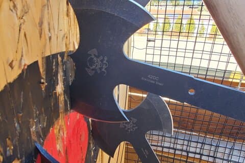 Private Ax kaste aktivitet i Estes Park i Colorado