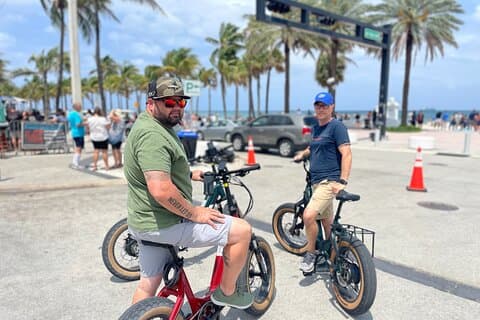 90 min Elcykeltur i Fort Lauderdale 9.30 (min 2)