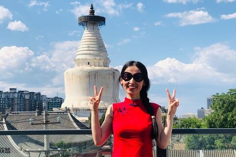 4 uur durende privéwandeling door Beijing door de Witte Pagode en Hutong