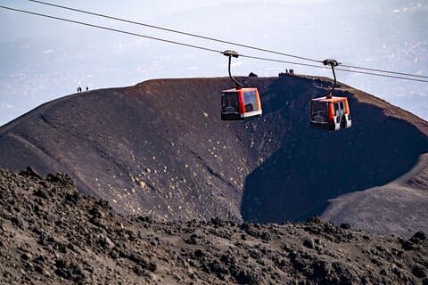 Mount Etna sydsluttning: Biljetter till Etnas linbana