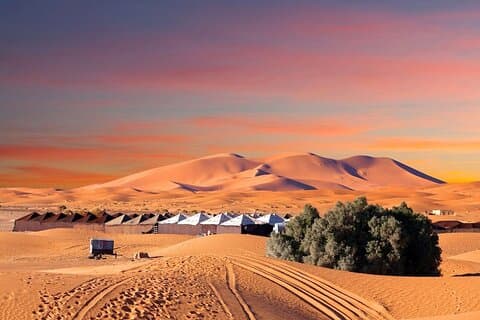 Sahara 5-Days Tour from Casablanca to Merzouga Marrakech and Fes