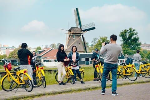 Amsterdams landskab og landsbyer cykeltur
