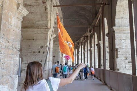 Visita guiada Coliseo, Foro Romano y Palatino en español
