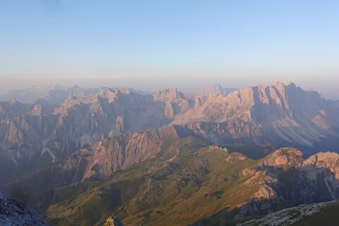 Passeio pelo Peitlerkofel no Patrimônio Mundial das Dolomitas da Unesco