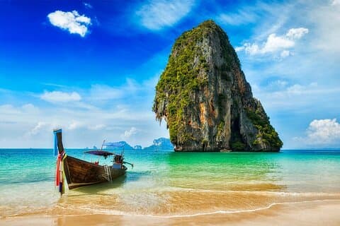 Krabi 4 Islands Tour and Snorkeling with Shared boat