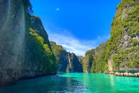 Tour delle isole Phi Phi in motoscafo da Krabi