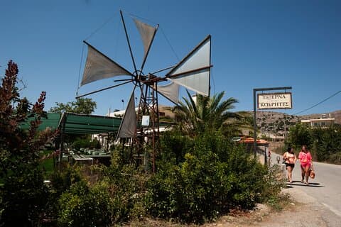 Planalto Lasithi de dia inteiro saindo de Heraklion, Malia e Hersonissos
