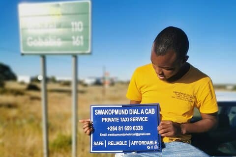 Swakopmund und Walvisbay Airport und Private Taxi Services