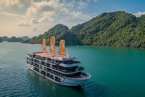 Top 1 Ha Long-Lan Ha Bay Luksus 5-stjernede krydstogter og balkonhytte