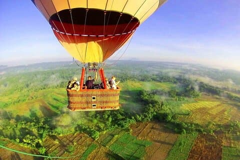 Vol en montgolfière à Dambulla