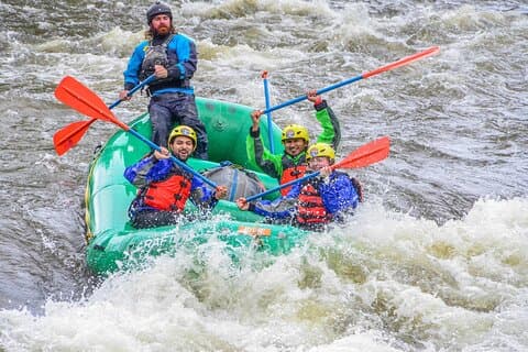 Whitewater Raft Clear Creek - Durf de Advanced Gold Rush-sectie aan
