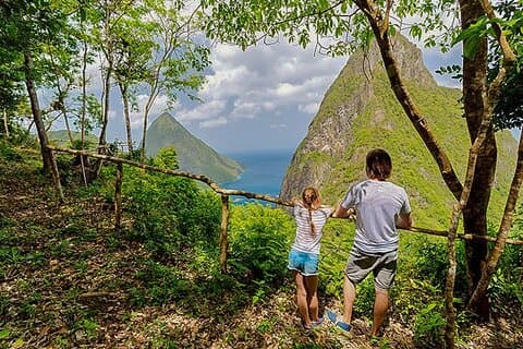 Hike and Mud Bath with Waterfall tour in Soufriere Saint Lucia