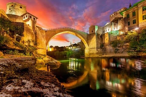 Sarajevo: Mostar Konjic Blagaj Pocitelj Fortica Skywalk Wasserfall