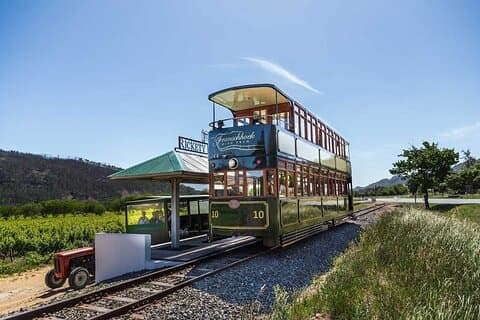 Départs quotidiens Franschhoek Tram Explorer Tour