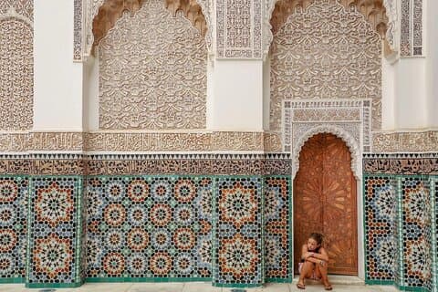Marrakech Heritage Halvdagstur med lokal guide