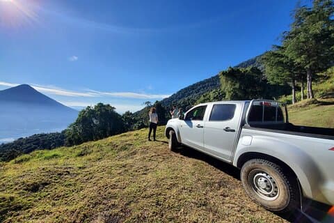 Privé 2-daagse 4x4 Acatenango-tour