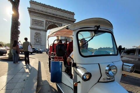 París con un Tuk Tuk - Tour privado de 3 horas en TukTuk